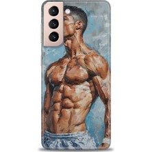 Samsung Galaxy S21 Fe Hd Baskılı Kılıf + Seramik Tam Kaplayan Ekran Koruyucu 4