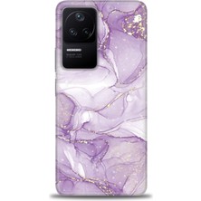 Rulet Xiaomi Poco F4 Kılıf Hd Baskılı Kılıf + Seramik Tam Kaplayan Ekran Koruyucu 320