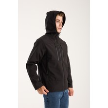 Award Fashion Erkek Içi Polarlı Su ve Rüzgar Geçirmez Softshell Outdoor Spor Mont