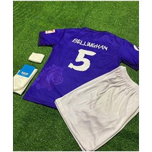 FRAGOLA Jude Bellingham 2023/24 Yeni Sezon Çocuk Forması 4'lü Set (Y-3 Güllü)