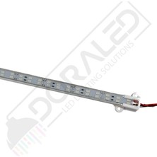Dora Led Su Geçirmez Led Bar Yeşil Su Geçirmez Çubuk Led Çift Sıra 12V 100cm