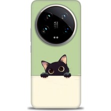 Xiaomi Mi 14 Ultra Kılıf Hd Baskılı Kılıf + Seramik Tam Kaplayan Ekran Koruyucu 68