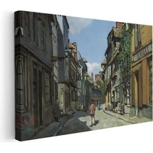 Artarilion Kanvas Yatay Duvar Tablosu Kanvas Sehrin Sokaklari Ev Ofis Salon Modern Duvar Tablosu