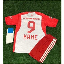 FRAGOLA B.a.y.e.r.n M.ü.n.i.h 2023/24 Yeni Sezon Harry Kane Iç Saha Çocuk Forması 3'lü Set