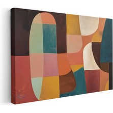 Artarilion Kanvas Yatay Duvar Tablosu Kanvas Soyut Geometrik Sanat4 Ev Ofis Salon Modern Duvar Tablosu