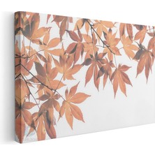 Artarilion Kanvas Yatay Duvar Tablosu Kanvas Sonbahar Yapraklari2 Ev Ofis Salon Modern Duvar Tablosu
