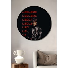 Teona Ahşap Çerçeve Görünümlü Yarışçı Dekoratif Ahşap Mdf Ev/işyeri Duvar Tablo Yuvarlak Ev/işyeri Duvar Tablo