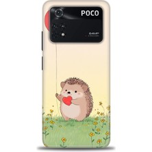 Rulet Xiaomi Poco M4 Pro 4g Kılıf Hd Baskılı Kılıf + Seramik Tam Kaplayan Ekran Koruyucu 305