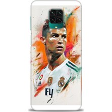 Rulet Xiaomi Redmi Note 9s Hd Baskılı Kılıf + Seramik Tam Kaplayan Ekran Koruyucu 7