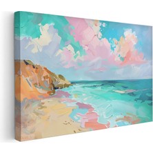 Artarilion Kanvas Yatay Duvar Tablosu Kanvas Doganin Renkleri5 Ev Ofis Salon Modern Duvar Tablosu