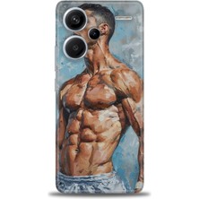 Xiaomi Redmi Note 13 Pro Plus Hd Baskılı Kılıf + Seramik Tam Kaplayan Ekran Koruyucu 4