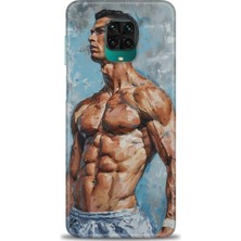 Xiaomi Redmi Note 9s Hd Baskılı Kılıf + Seramik Tam Kaplayan Ekran Koruyucu 4