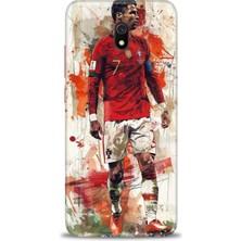 Xiaomi Redmi 8A Hd Baskılı Kılıf + Seramik Tam Kaplayan Ekran Koruyucu 2