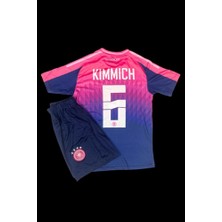 Legent Lady Almanya Euro 2024 Joshua Kimmich 6 Deplasman Çocuk Forması 3 Lü Set Spor T-Shirt