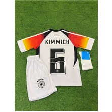 Legent Lady Αℓмαиуα Kimmich Beyaz Çocuk Forması 4lü Set Forma+Şort+Çorap+Bileklik