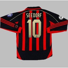 Legent Lady Milan 2007 Iç Saha Uzunkol Kırmızı Sedorf Yetişkin Forması