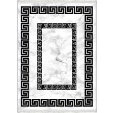 Bazaar Forum Pamuk Taban Dijital Baskı Kaymaz Tüy Dökmeyen Makinada Yıkanabilir Salon Halısı Mutfak Halısı