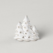 Linens Tree 8X7X9 cm Mumluk 8X7X9 cm Ekru