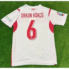 Legent Lady Türkiye 2026 Orkun Kökçü Yeni Sezon Deplasman Beyaz Milli Takım Yetişkin Forması