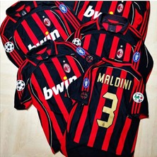 Legent Lady Milan 2006 Yetikin Mslfini 3 Kısakol Kırmızı Forması