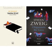 Alfa Yayınları Yakma Zevki: Fahrenheit 451 Öyküleri + Olağanüstü Bir Gece