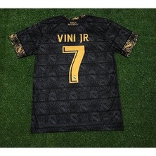 Legent Lady R.e.a.l M.a.d.r.i.d 2023-24 Sezon Vini Jr. Özel Konsept Forması (Black)