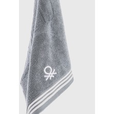 Benetton Home Banyo Havlu El Yüz Vücut Gri %100 Pamuk 70X140 cm Banyo Havlusu