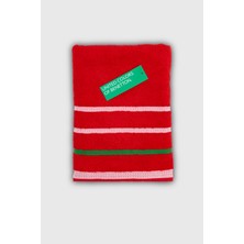 Benetton Home Banyo Havlu El Yüz Vücut Kırmızı %100 Pamuk 70X140 cm Banyo Havlusu
