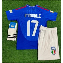 Legent Lady Italya Özel Tasarım 2024/25 Ciro Immobile 17 Michelengelo Tasarımlı Çocuk Forması