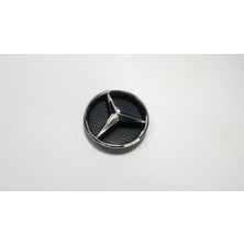 Fabrikasyon Mercedes A W176 12-18 Ön Panjur Amblemi + Braket Orijinal