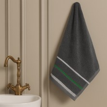 Benetton Home Banyo Havlu El Yüz Vücut Gri %100 Pamuk 50X90 cm El Havlusu