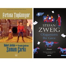 Alfa Yayınları Zaman Çarkı Serisi 12: Fırtına Toplanıyor (Ciltli) + Olağanüstü Bir Gece