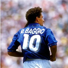 Legent Lady Roberto Baggio 10 Italya 1994 Iç Saha Forması