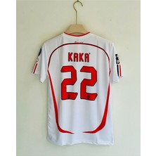 Legent Lady Kaka 22 Efsane Retro Beyaz Futbol Forması Nefes Alabilen Polyester Forma Halısaha Forması