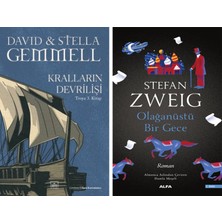 Alfa Yayınları Kralların Devrilişi / Troya 3. Kitap + Olağanüstü Bir Gece