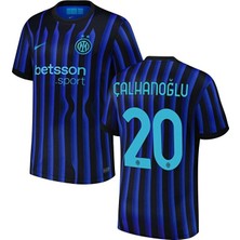 Legent Lady Inter 2026 Hakan Çalhanoğlu /20/ Iç Saha Çubuklu Forması