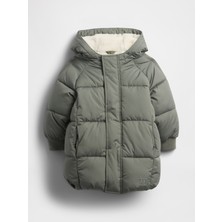 Gap Erkek Bebek Yeşil Heavyweight Puffer Şişme Mont