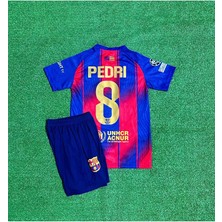 Legent Lady Barcelona 2025/26 Yeni Sezon Pedri Iç Saha Çocuk Forması