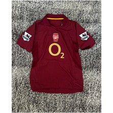 Legent Lady Efsane Henry 14 Arsenal Nostalji Futbol Forması Hava Alabilen Özel Forma Kumaşı