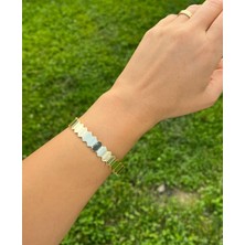 Nunu Takı Altıgen Desen Kelepçe