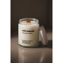 Basement : Red Sequoia : Cam Kavanozda Kokulu %100 Soya Mum (Sekoya, Sedir, Narenciye, Sandal)