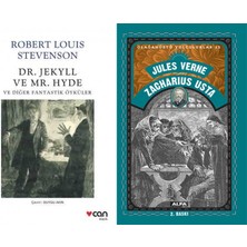 Can Yayınları Dr.jekyll ve Mr.hyde ve Diğer Fan.(Yeni Beyaz Kapa + Zacharius Usta
