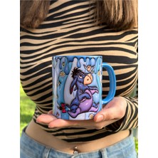 Eeyore, Winnie The Pooh Porselen Tasarım Mega Hediyelik Kupa Bardak