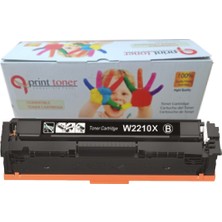 Qprint Hp W2210X 207X Muadil Toner Çipli Siyah Yüksek Kapasite Toner M255 Mfp M282 Mfp M283