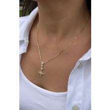 Nunu Takı Taşlı Kuzey Yıldız Kolye