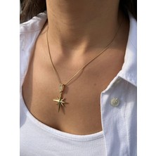 Nunu Takı Yalın Kuzey Yıldızı Kolye