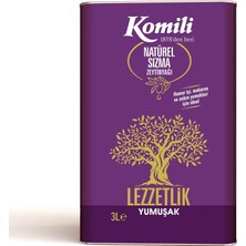 Storemax Komili Lezzetlik Yumuşak Natürel Sızma Zeytinyağı 3 Lt