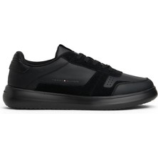 Tommy Hilfiger Siyah Erkek Sneaker Modern Lıghtcup Lth Wl