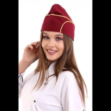 Aşçı Kayık Kep - Bordo Sarı Biye