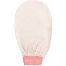 Storemax Let'scrub Ekru Banyo Duş Kesesi Peeling Eldiveni %100 Floş Ipek Unisex
